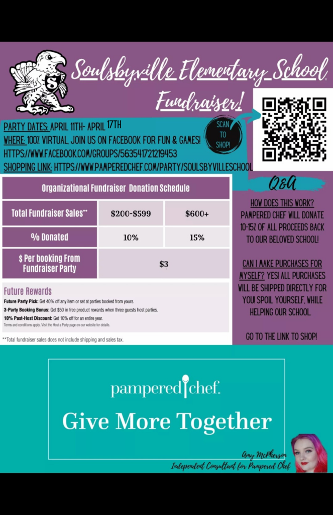 Join PTO's Pamered Chef Fundraiser